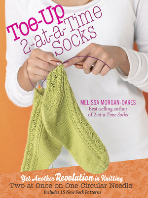 cover image of Toe-Up 2-at-a-Time Socks
